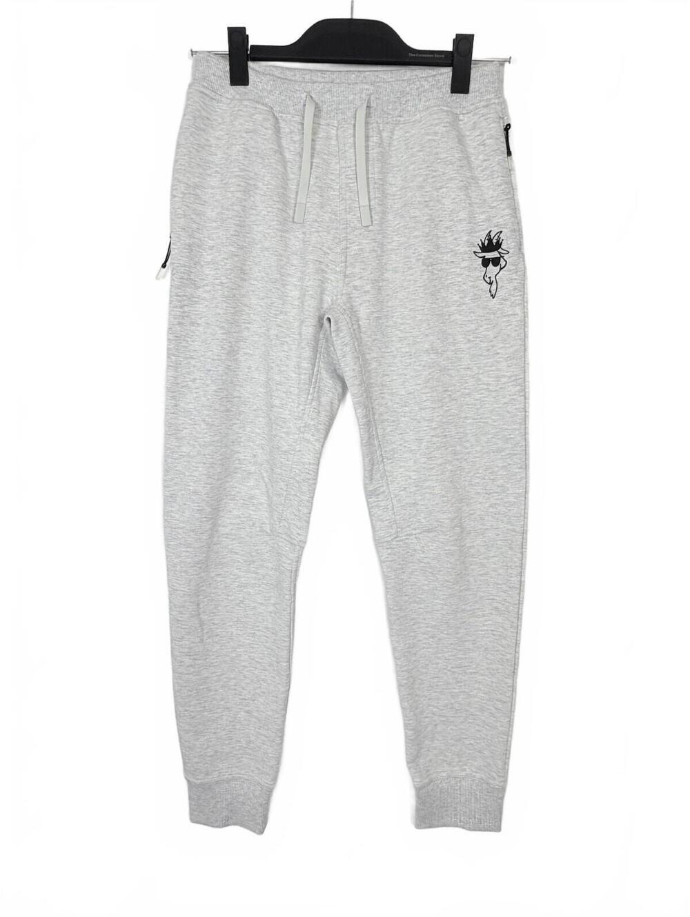 GOAT USA Youth Large OG Performance Jogger Sweatpants Heather Gray Size 10-12